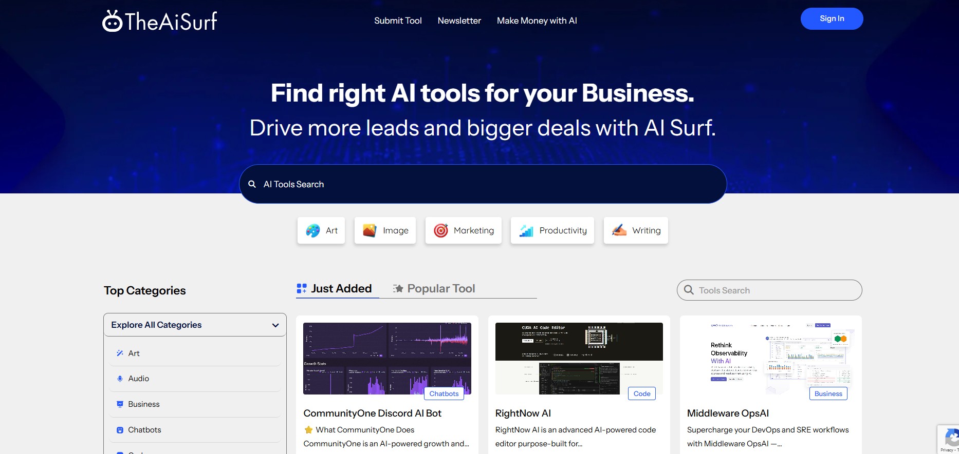 Best AI Tool Directory to Discover Top Artificial Intelligence Tools